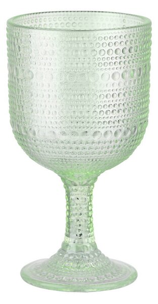 Ποτήρι Κρασιού 375ml Κολωνάτο Estia Dots Πράσινο 07-39523