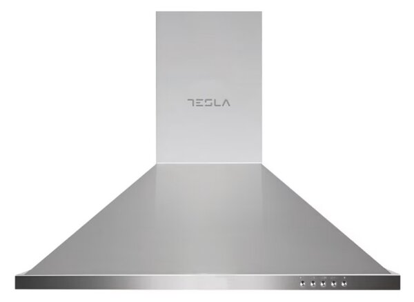 Tesla DC600SX, 125 W, 400 m3/h, 2 φίλτρα αλουμινίου, 62 dB, 3 ταχύτητες, Inox