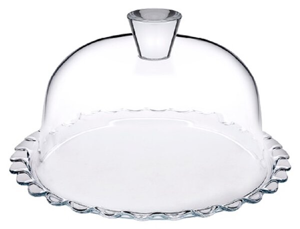 PETITE PATISSERIE PLATE-DOME H:15,3 D:26,4CM P/72 GB1.OB2