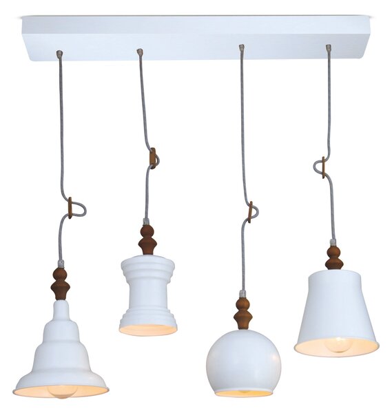 HL-048RS-4P TRIXY WHITE PENDANT