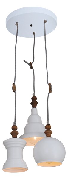 HL-047RS-3 TRIXY WHITE PENDANT