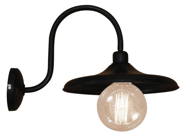 HL-116S-1W ADELA BLACK WALL LAMP