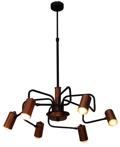 HL-3522-6 HANNAH BLACK PENDANT