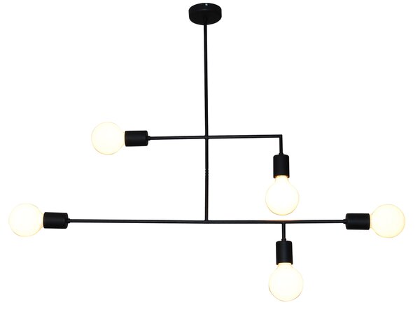 HL-3525-5 RODNEY BLACK PENDANT