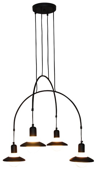 HL-3528-4 EVERDINA BLACK PENDANT