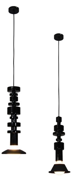 HL-3549-1 GABRIEL BLACK PENDANT