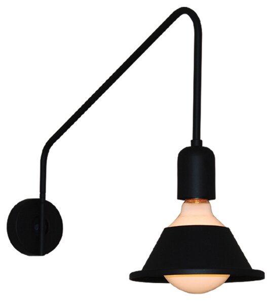 HL-3549-1L MALA BLACK WALL LAMP