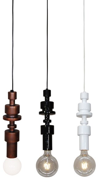 HL-3545-1 GABRIEL BLACK PENDANT