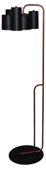 HL-3566-1F BRODY BLACK & OLD COPPER FLOOR LAMP