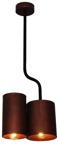 HL-3567-P2 BRODY OLD COPPER & BLACK PENDANT