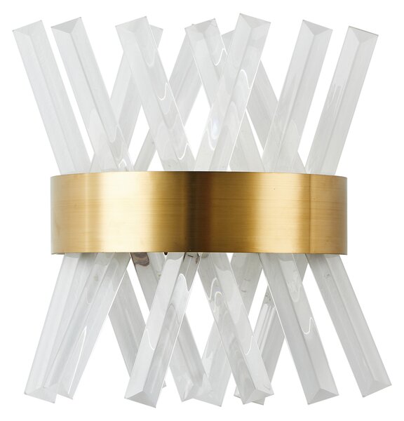 M8018 XENIC GOLD MATT WALL LAMP Γ3