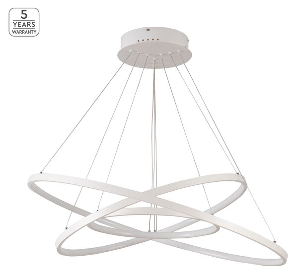 SE LED 80-60-40 MORELLI PENDANT WHITE MAT Β5