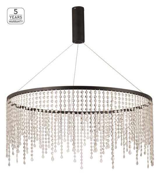 SE LED 80 CRESCENDO PENDANT BLACK Γ5