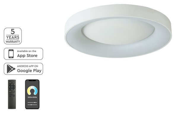 SE LED SMART 60 AMAYA CEILING WHITE Δ3