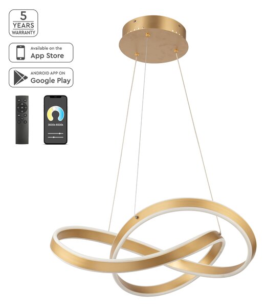 SE LED SMART 60 MILEA PENDANT GOLD MAT Α5