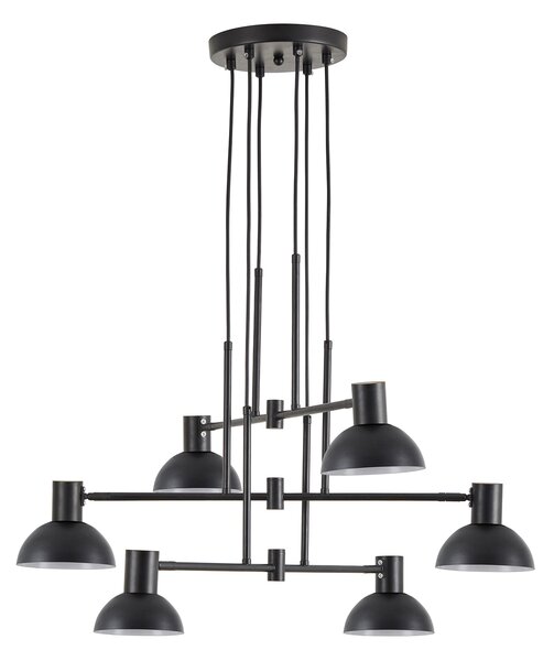 SE21-BL-100-MS3 ADEPT PENDANT Black Metal Pendant Black Metal Shade+