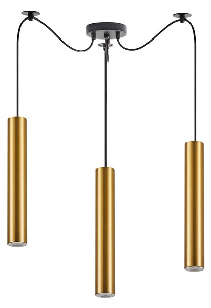 SE21-GM-5-BL3 ADEPT TUBE GOLD MATT Gold Matt Pendant+