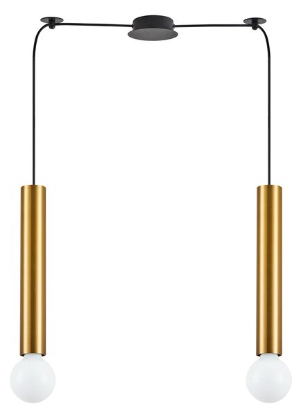 SE21-GM-5-BL2 ADEPT TUBE GOLD MATT Gold Matt Pendant+