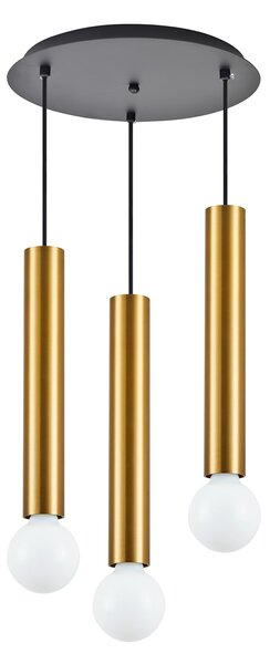 SE21-GM-5-3BL ADEPT TUBE GOLD MATT Gold Matt Pendant+