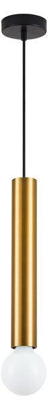 SE21-GM-5 ADEPT TUBE GOLD MATT PENDANT B1