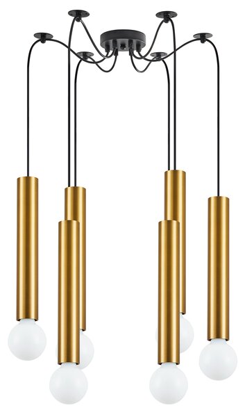 SE21-GM-5-BL6 ADEPT TUBE GOLD MATT Gold Matt Pendant+