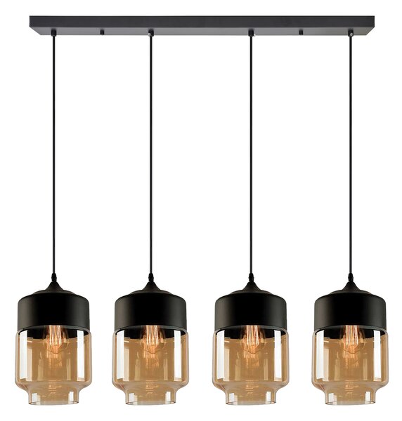 SE21-HN-18-30-4BL+ GABY Honey Glass Pendant+