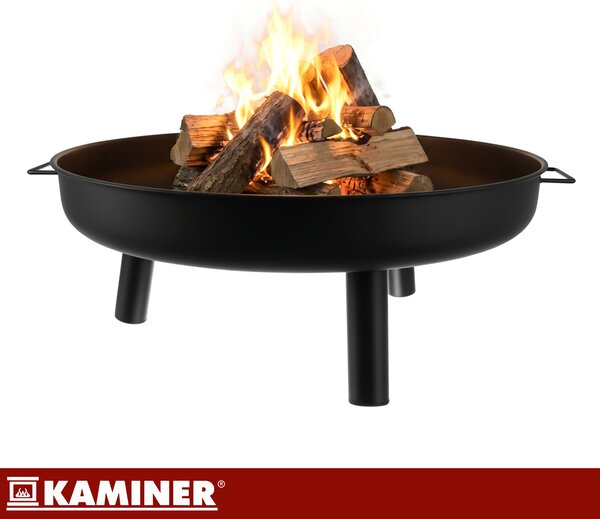 Εστία φωτιάς κήπου Kaminer 80 cm - μεταλλική λεκάνη φωτιάς