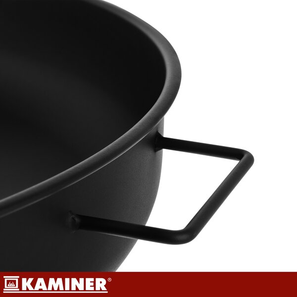 Εστία φωτιάς κήπου Kaminer 80 cm - μεταλλική λεκάνη φωτιάς