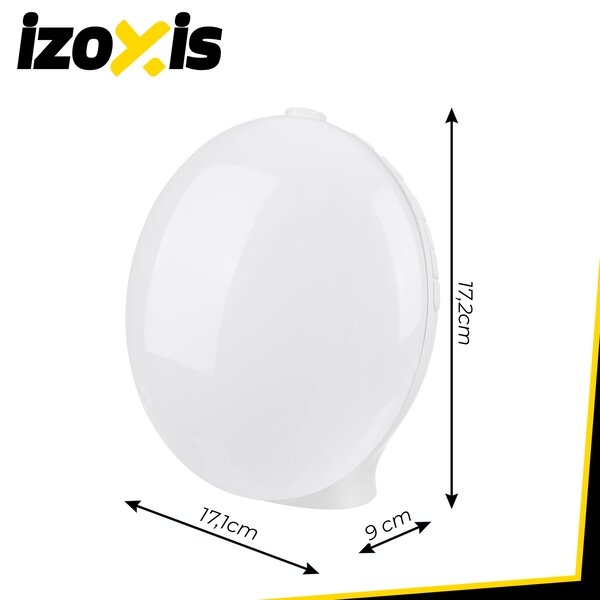 Ξυπνητήρι Izoxis με προσομοίωση ανατολής ηλίου - φωτιστικό για σταδιακό ξύπνημα