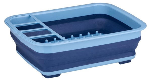 Πτυσσόμενο Στραγγιστήρι Πιάτων (38x29.5x12) Alpina Blue 871125225620