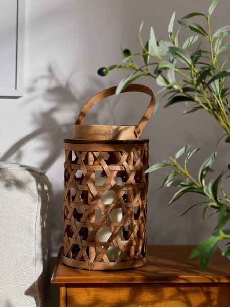 Sinsay - Ξύλινος φανάρι - καφέ