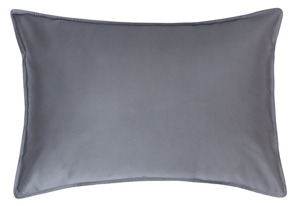 Ζεύγος Μαξιλαροθήκες Oxford (50x70) Kentia Stylish Zahos 04 Γκρι