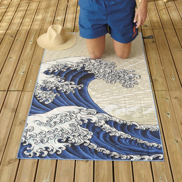 Πετσέτα Θαλάσσης Microfiber 2 Όψεων (80x160) Kentia Versus Resort 254 190gsm