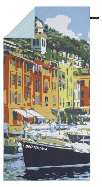 Πετσέτα Θαλάσσης Microfiber 2 Όψεων (80x160) Kentia Versus Resort 253 190gsm