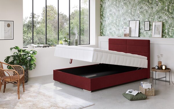 Κρεβάτι Boxspring + ανώστρωμα 140/200 Vindi