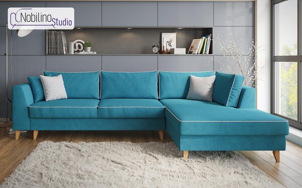 Γωνιακός καναπές-κρεβάτι Bolonia