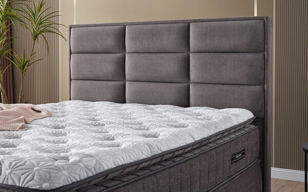 Κρεβάτι Box spring 160/200 Velira + στρώμα