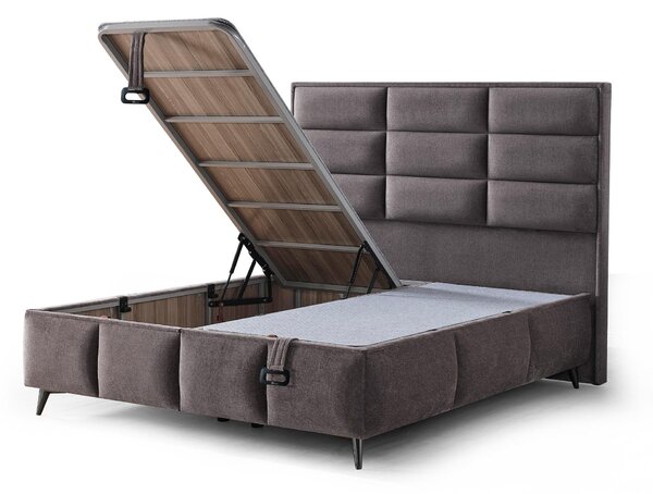 Κρεβάτι Box spring 160/200 Velira + στρώμα
