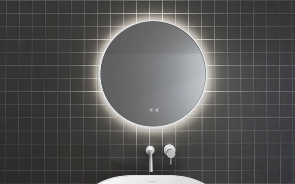 1855-80W Καθρέφτης μπάνιου με LED