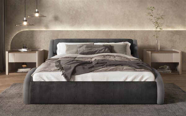 Ταπετσαρισμένο κρεβάτι 160/200 Liviana Deluxe