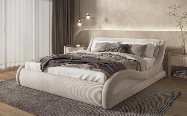 Ταπετσαρισμένο κρεβάτι 160/200 Liviana Deluxe