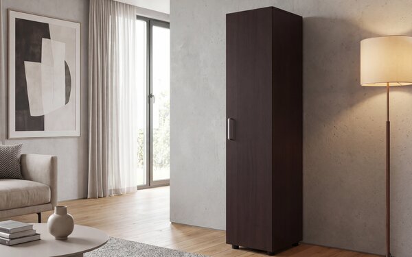 Μονόφυλλη ντουλάπα με ράγα Masimo Compact 1