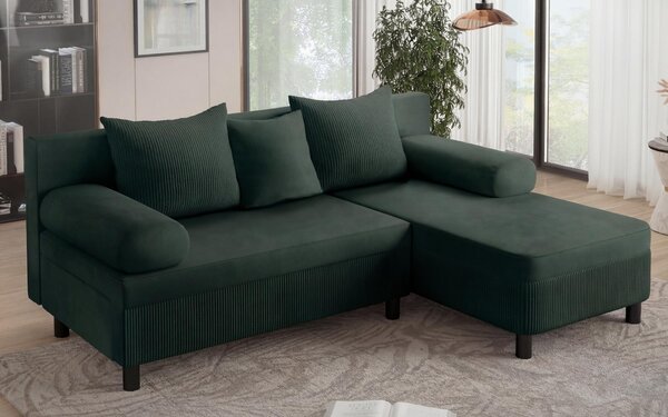 Γωνιακός καναπές-κρεβάτι Delano S
