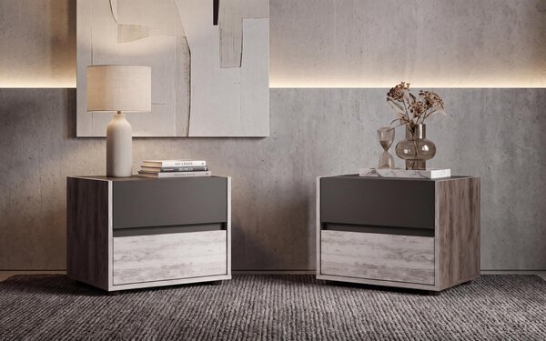 Σετ 2 κομοδίνα Prestige