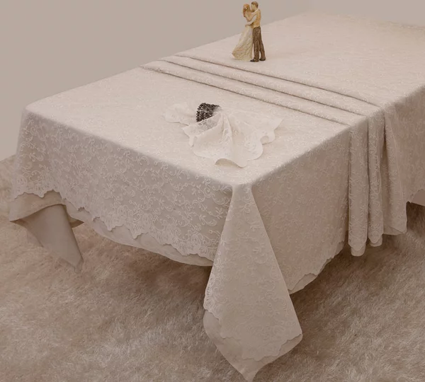 Τραπεζομάντηλο (160x160) Anna Riska Des 2331 Ivory
