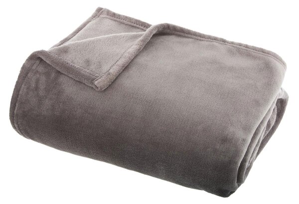 Κουβέρτα Καναπέ Fleece (125x150) A-S Flannel Grey 156183B