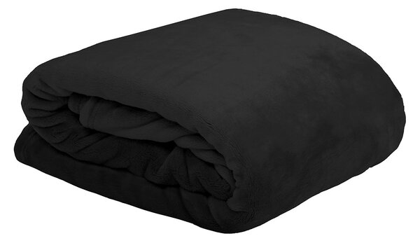 Κουβέρτα Καναπέ Fleece (130x160) S-F Doudou Noir P25792005