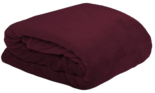 Κουβέρτα Καναπέ Fleece (130x160) S-F Doudou Bordeaux P25792025