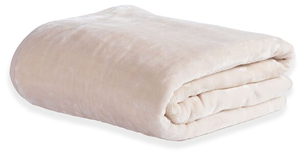 Κουβέρτα Βελουτέ Υπέρδιπλη (220x240) Nef-Nef Homeware Loft 22 Ecru-1208