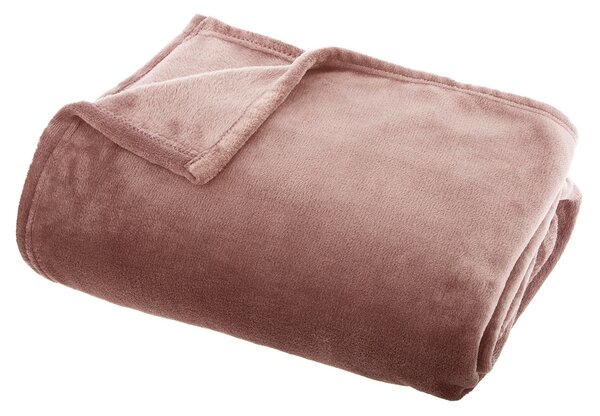 Κουβέρτα Καναπέ Fleece (125x150) A-S Flannel Pink 156183P